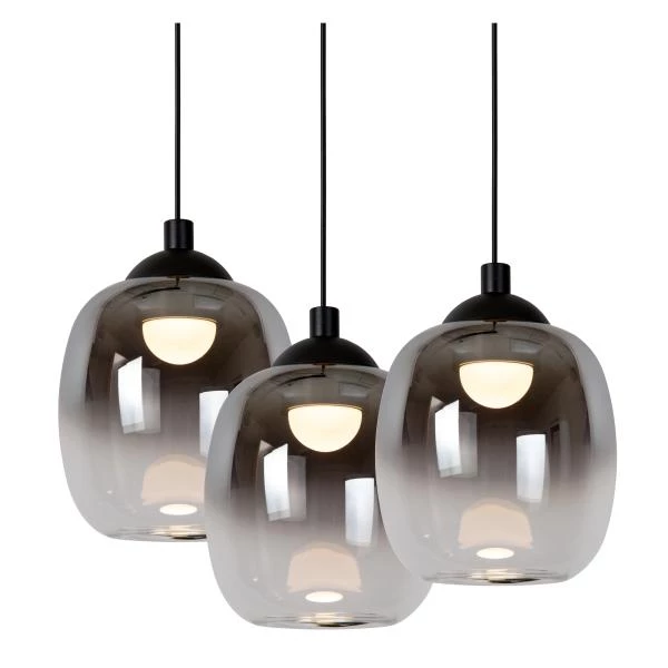 Lucide TAMINO - Suspension - LED Dim. - 5x5,6W 3000K - Noir - détail 1